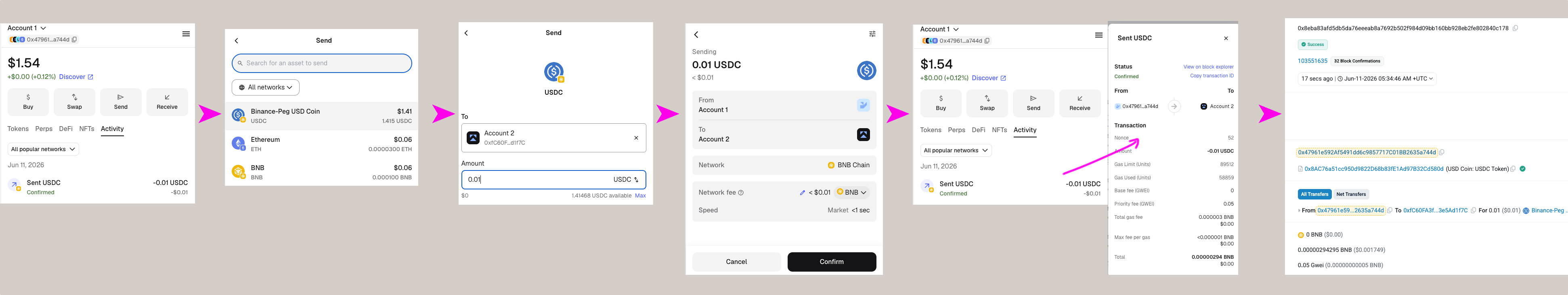 Transaction example