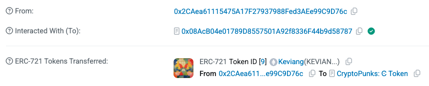 NFT transaction