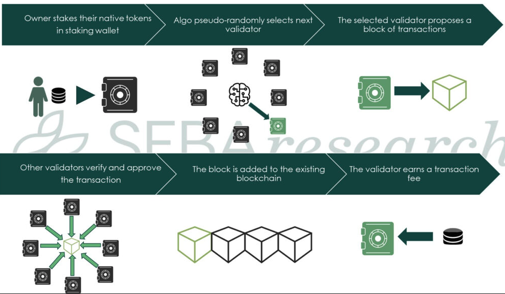 Proof of Stake flow